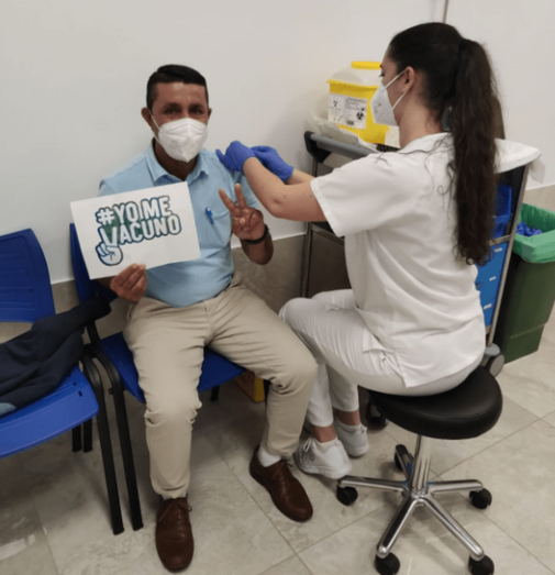 Imagen de archivo del proceso de vacunación contra la covid-19 / TA